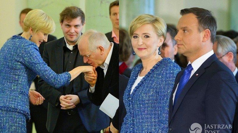 Para prezydencka na spotkaniu z orkiestrą symfoniczną z Hamburga