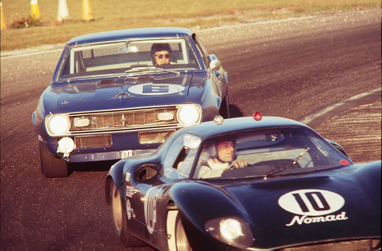 Na torze Daytona w 1968 roku.