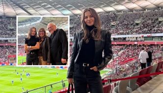 Oto, z kim Lewandowska przyszła na mecz