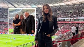 Oto, z kim Anna Lewandowska przyszła na mecz