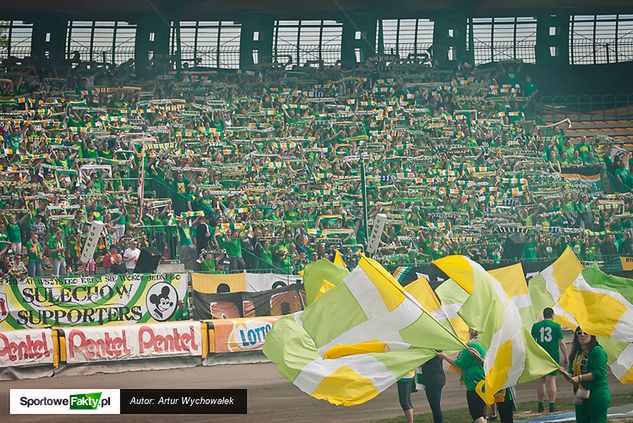 Derby w Zielonej Górzej ponownie przyciągnęły na stadion kilkanaście tysięcy kibiców