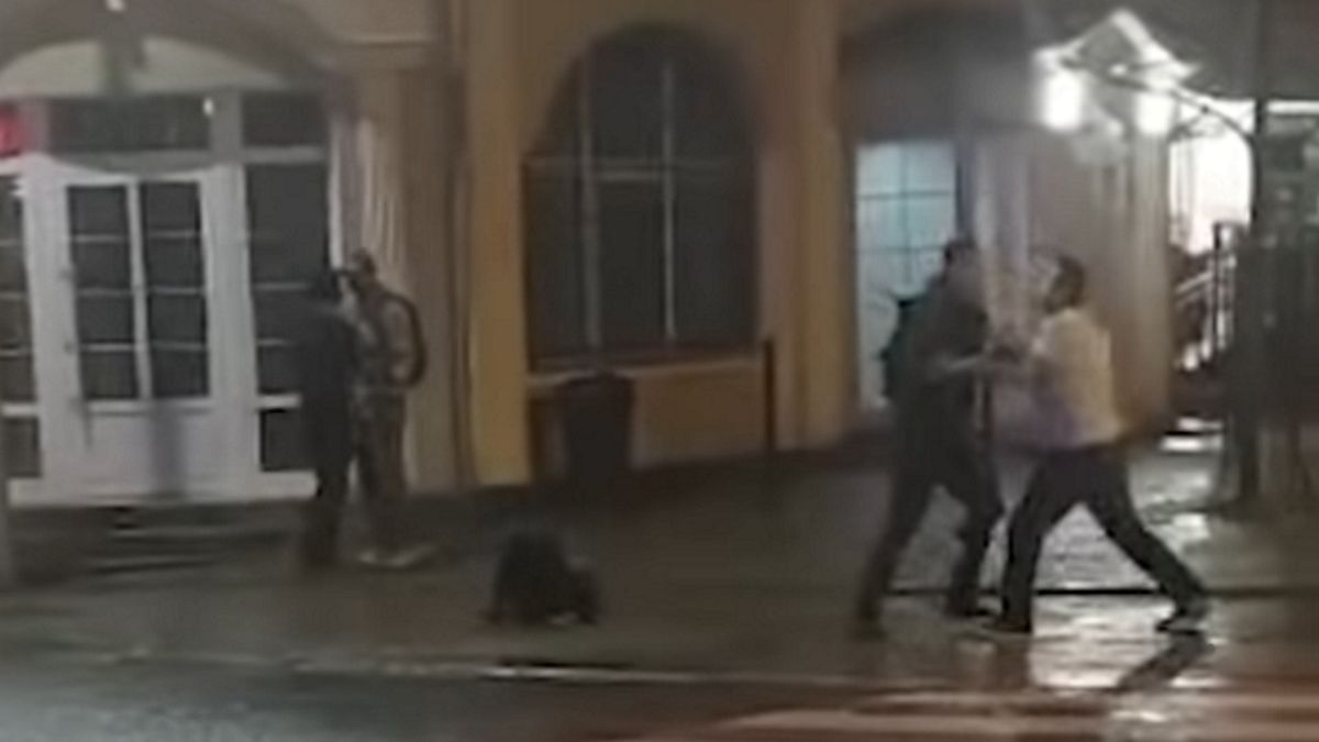 Pijacka burda w centrum Bolesławca