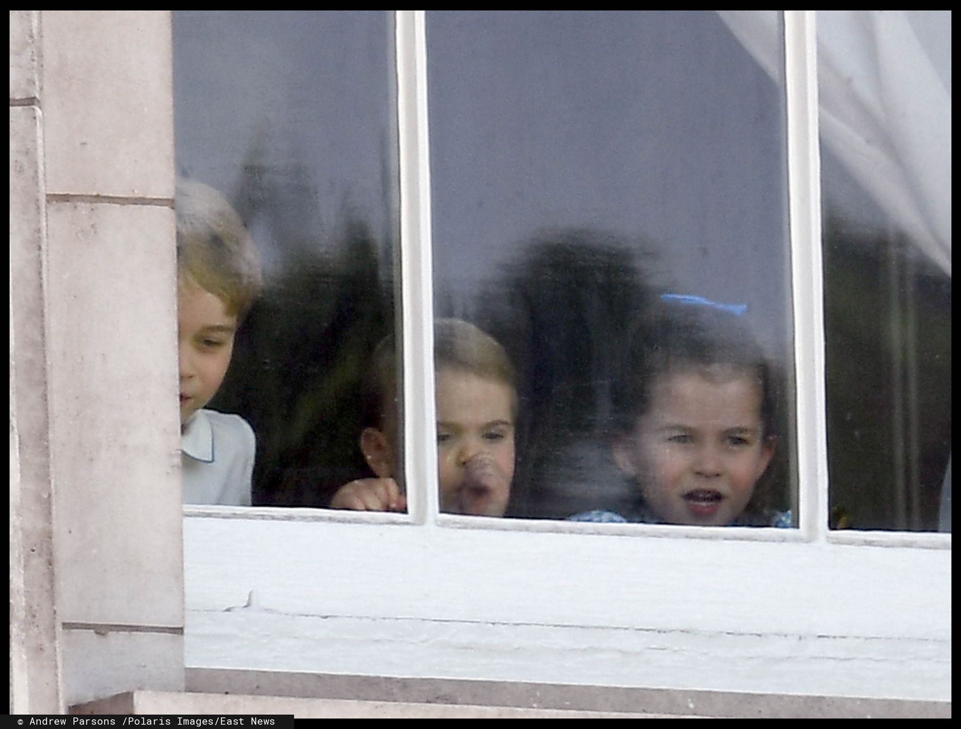 Książę George, książę Luis, księżniczka Charlotte