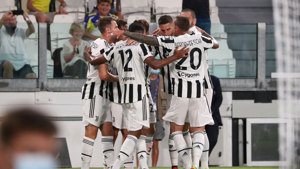 radość piłkarzy Juventusu