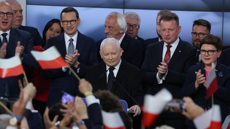 Prezes PiS Jarosław Kaczyński 