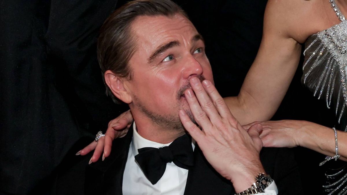 Leonardo DiCaprio na Złotych Globach