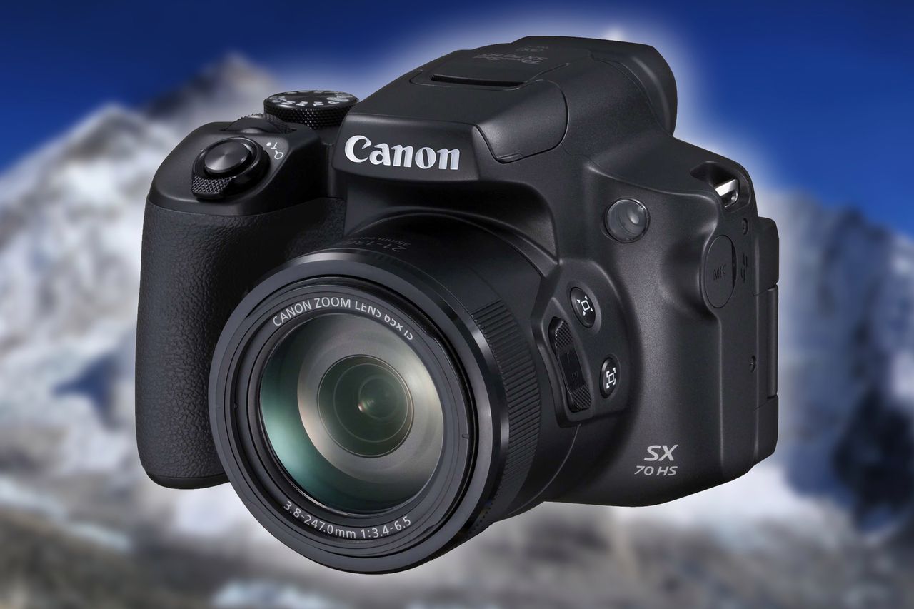 Canon PowerShot SX70 HS to kompakt z 65-krotnym zoomem optycznym