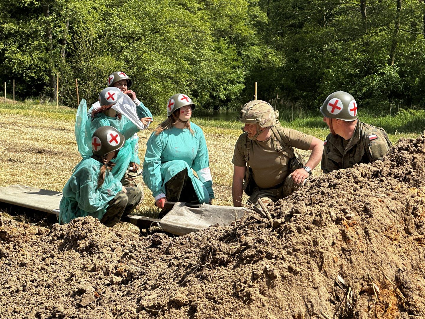 Piknik wojskowy w Grudnej w gminie Szczerców, 2025