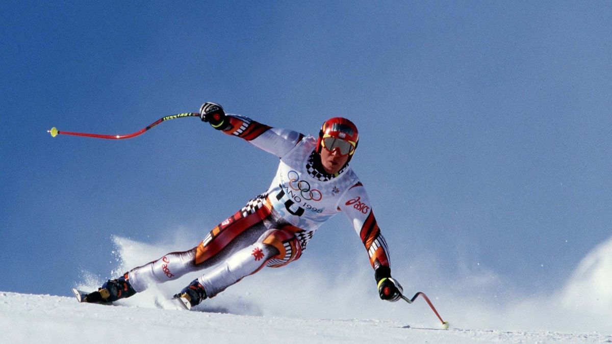 Getty Images / Mark Sandten / Staff / Na zdjęciu: Hermann Maier podczas IO w Nagano