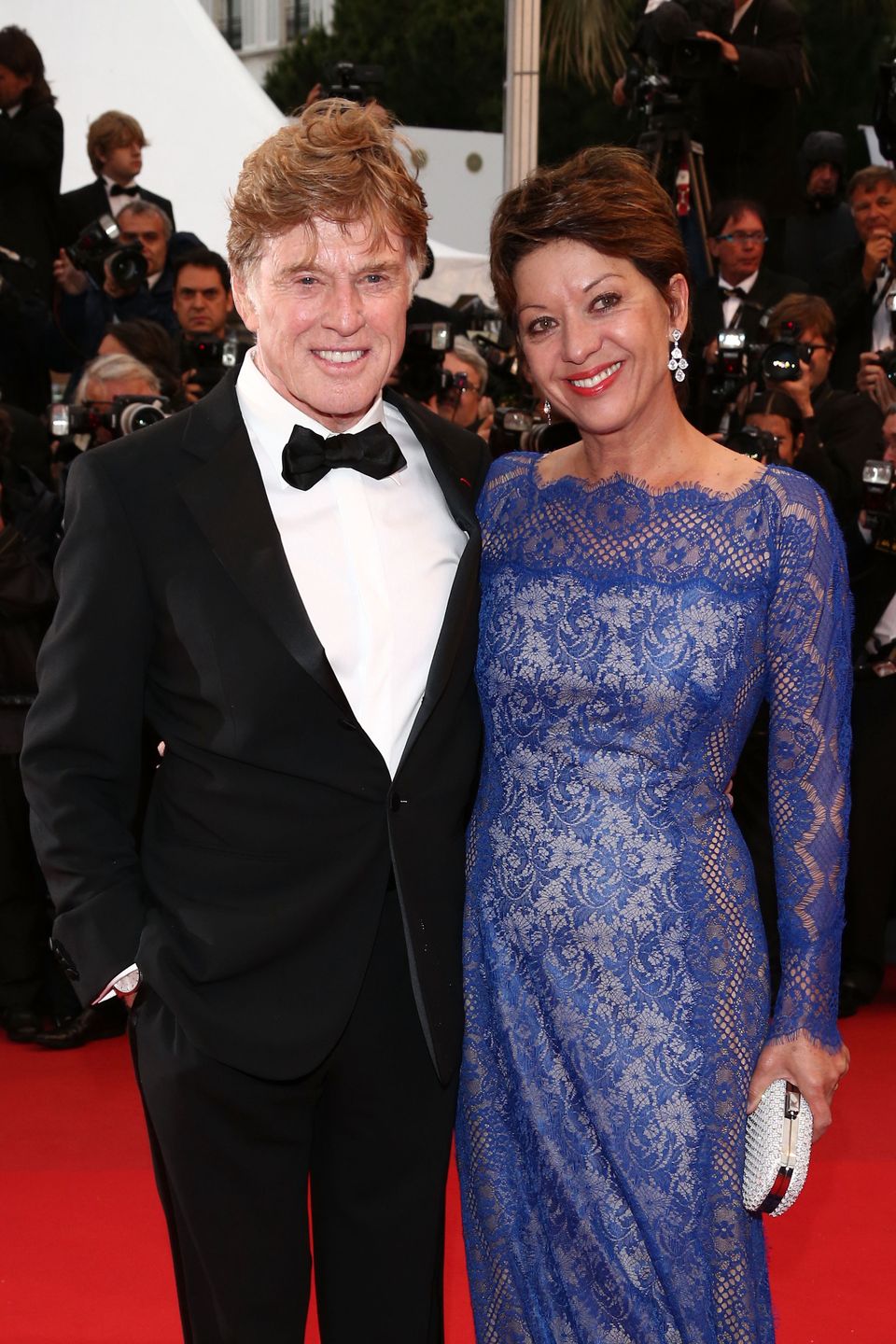 Robert Redford i Sibylle Szaggars 