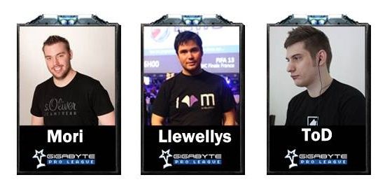 GIGABYTW Pro League turniej StarCraft II: Heart of the Swarm komentatorzy