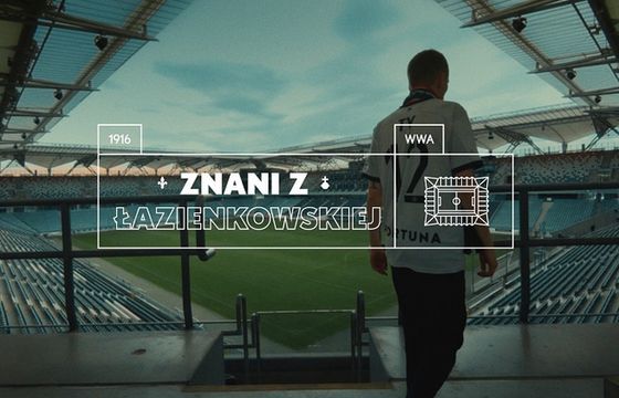 Królewskie akcją „Znani z Łazienkowskiej” wspiera warszawską Legię