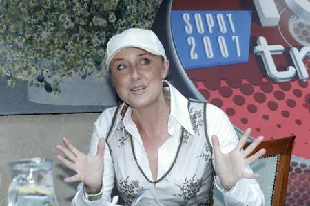 Agata Młynarska - współprowadząca 'Dnia kangura'
