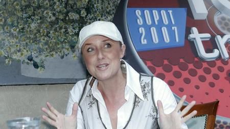 Agata Młynarska - współprowadząca 'Dnia kangura'