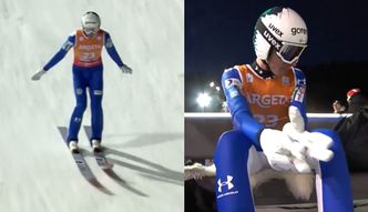 "Obrażony od połowy skoku"