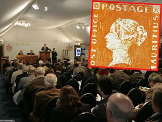 Znaczek pocztowy sprzedał się za 36 mln zł. Kupił "niemieckojęzyczny kolekcjoner"