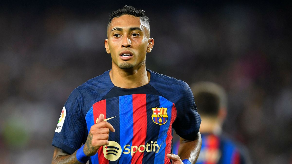 Getty Images / PAU BARRENA / Na zdjęciu: Raphinha