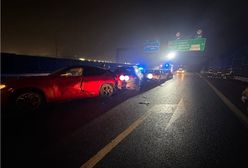 Karambol na S2 pod Warszawą. Zderzyło się 9 pojazdów, są ranni
