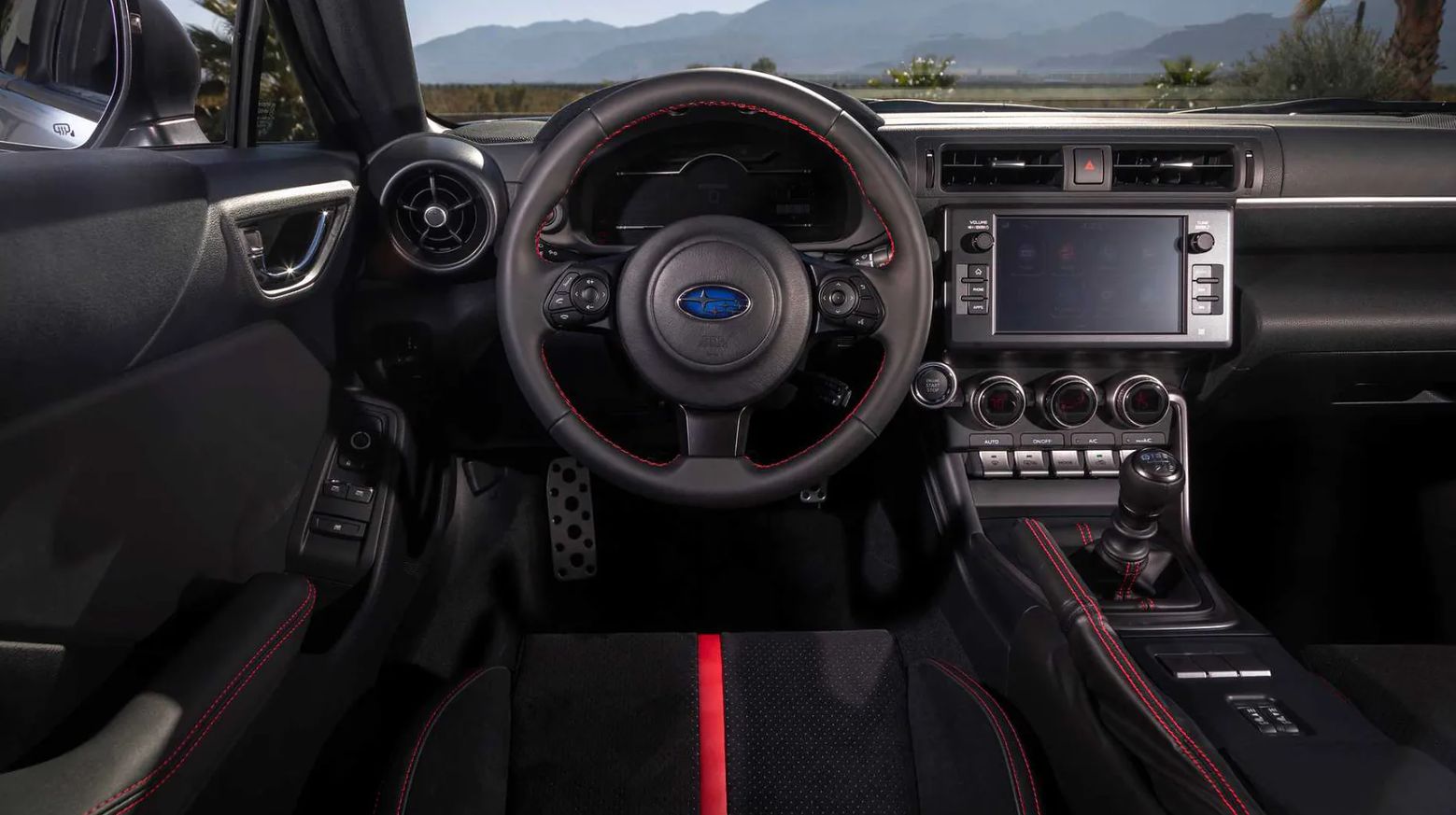 Subaru BRZ - wnętrze