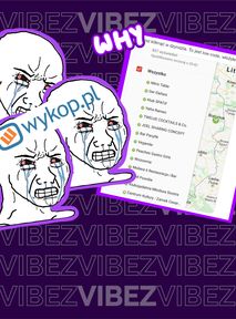 Komando SZURÓW z WYKOPU zaatakowało mapę z knajpami dla zaszczepionych