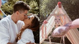 Anna Lewandowska relacjonuje urodzinową imprezę córek: modny namiot, balonowe dekoracje i CAŁUŚNE zdjęcie z Robertem