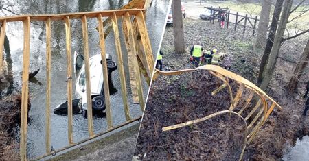 Siedem minut pod wodą. Akcja ratunkowa na moście