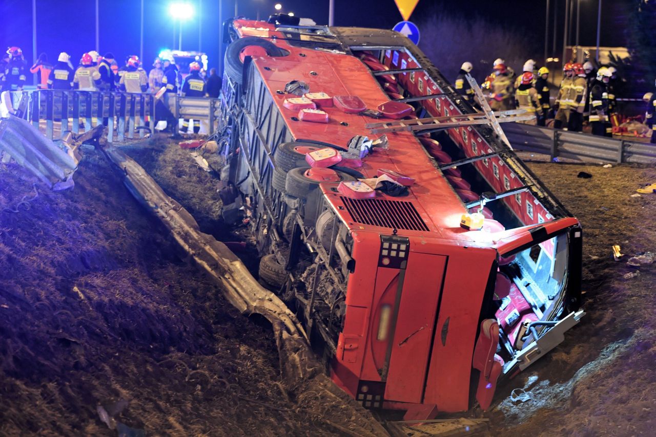 Nowe informacje na temat ofiar wypadku autokaru na A4
