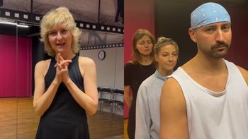 Izabela Kuna śmieszkuje z Michałem Bartkiewiczem i CÓRKĄ na sali treningowej "TzG": "Cześć, mamo, nic do mnie nie mów" (WIDEO)