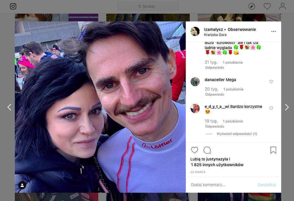 Iza Małysz nie ma naturalnych brwi