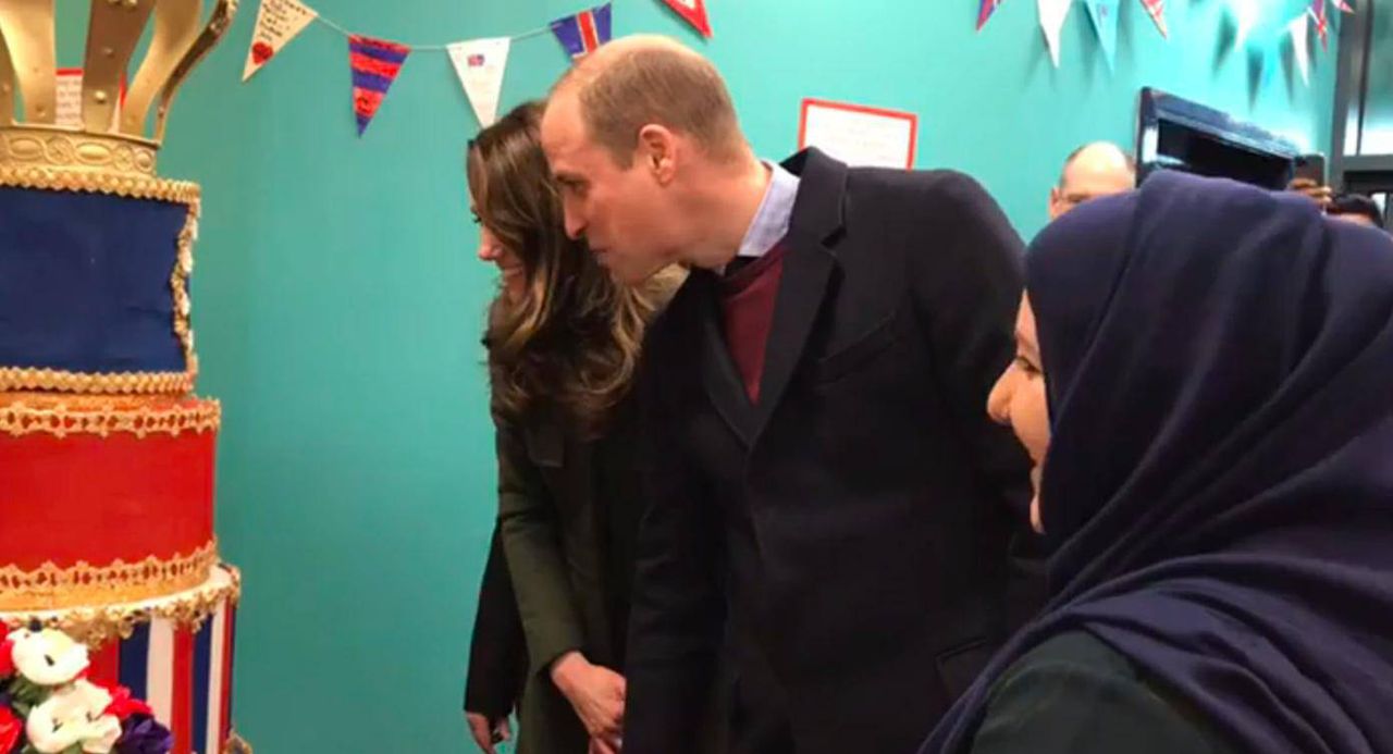 William i Kate z wizytą w Bradford