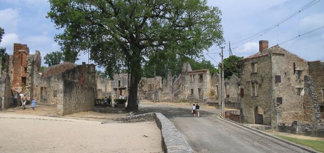 Ruiny Oradour sur Glane, stan obecny 