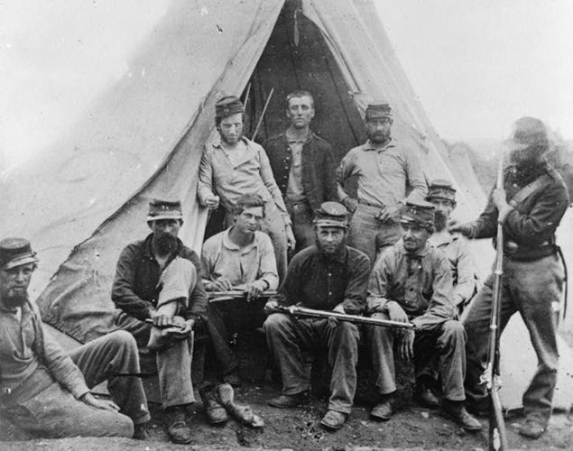 71 Ochotniczy Pułk Piechoty z Nowego Jorku w czasie wojny secesyjnej 