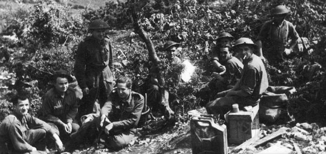 Polscy żołnierze pod Monte Cassino 