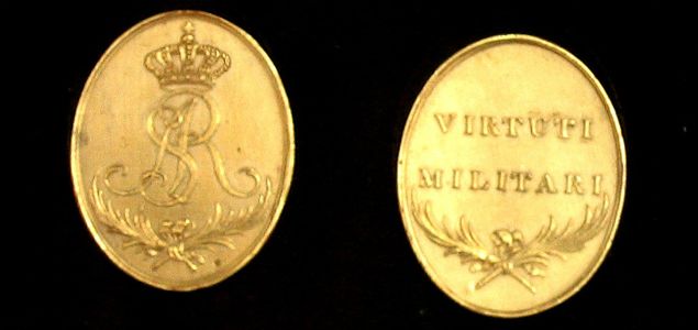 Order Virtuti Militari z 1792 r. (awers i rewers) 