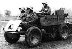 Dziwny austriacki pojazd został "czołgiem wolności"