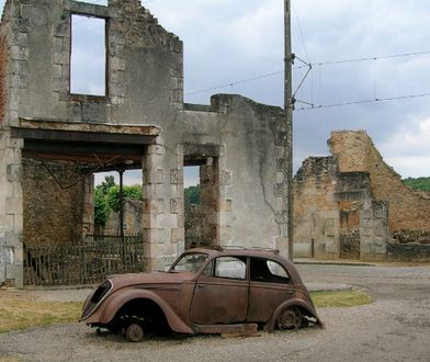 Masakra w Oradour sur Glane. SS wymordowało tu ponad 600 osób
