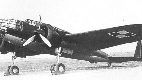 Polski bombowiec PZL.37 "Łoś"