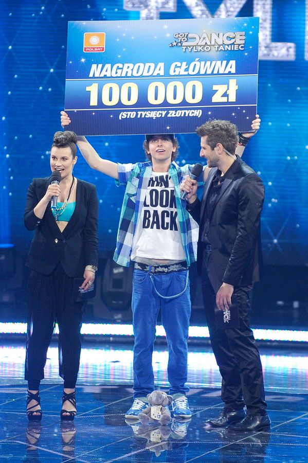 "Tylko taniec": Dawid Ignaczak wygrał 100 tysięcy złotych!