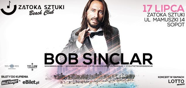Bob Sinclar, Ron Carroll i Bednarek w Sopocie
