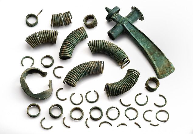 W Bieszczadach odkryto skarb z przedmiotami z brązu sprzed 3500 lat