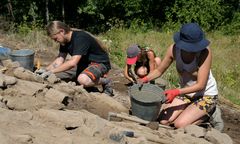 Cenne odkrycia w prehistorycznej osadzie na Górze Zyndrama