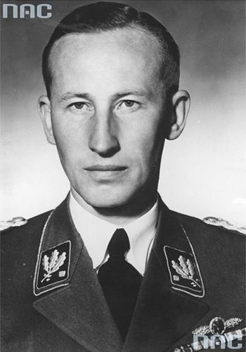 Reinhard Heydrich, fotografia z 1942 r. 