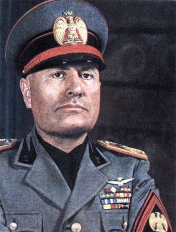 Benito Mussolini 