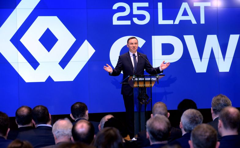 25-lecie GPW. Andrzej Duda o przyszłości polskiego parkietu