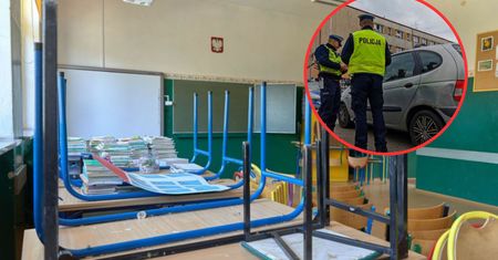 Do szkoły podstawowej przyjechała policja. Oto co zrobił 13-latek