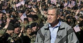 Bush wychwala misję wojsk amerykańskich w Iraku