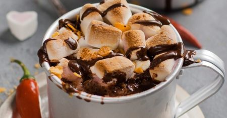 Gorąca czekolada z chili i cynamonem