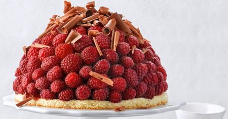 Tort malinowo-czekoladowy