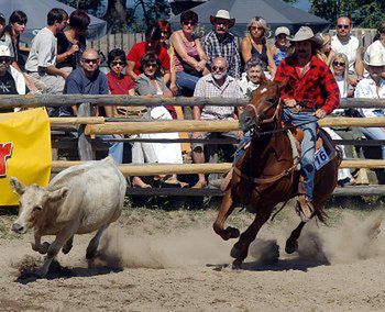 Pokój królował na Western-Rodeo