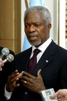 Kofi Annan nie ingerował w przyznanie kontraktu firmie syna